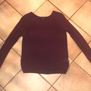 Burgundy Knit sweater